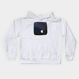 Ghost Alone on a Swing Kids Hoodie